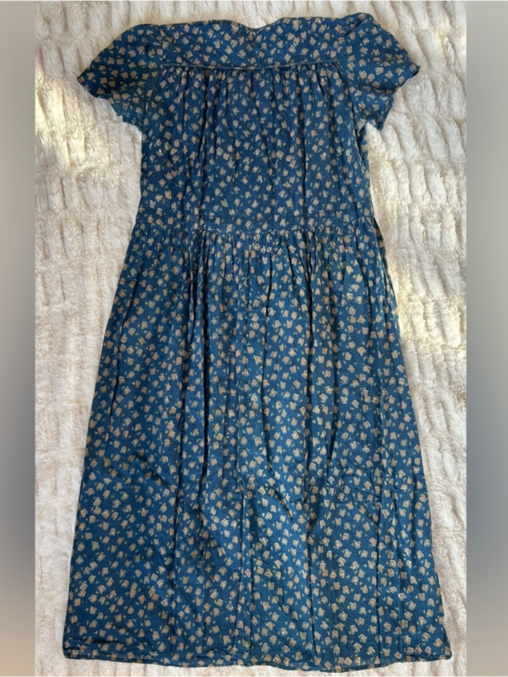 New Christy Dawn The Dawn Dress Navy Poppy - Picture 11 of 12